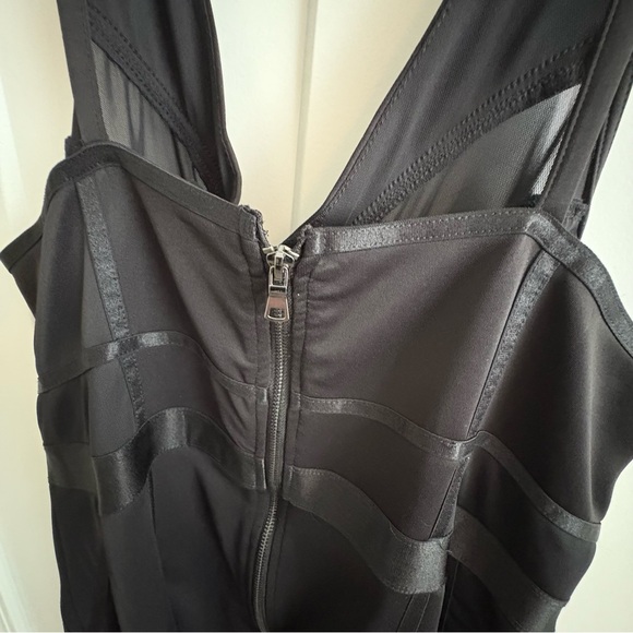 Torrid NWT Mini Scuba Bodycon Black Midi Pencil Dress, 1x - Picture 9 of 10